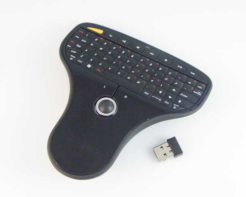 Ratón combinado inalámbrico del aire del teclado N5901 mini 2.4G y del ratón con el Trackball para la mesa