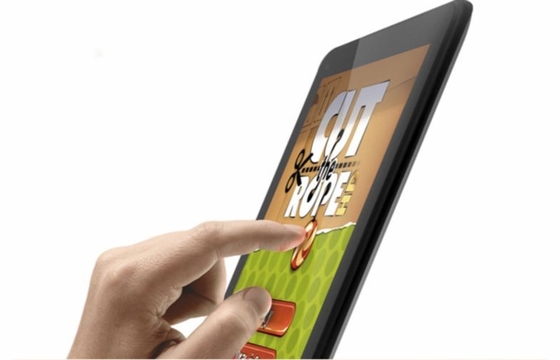 Tablet PC capacitivo 3G, MTK6577 Android 4,0 del panel táctil de la pantalla de HD