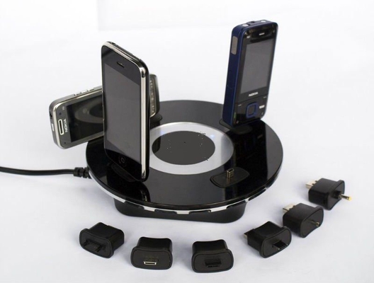 Electrónica 6 Digital Multi celular estación de carga para Ipad / Iphone dispositivo de carga
