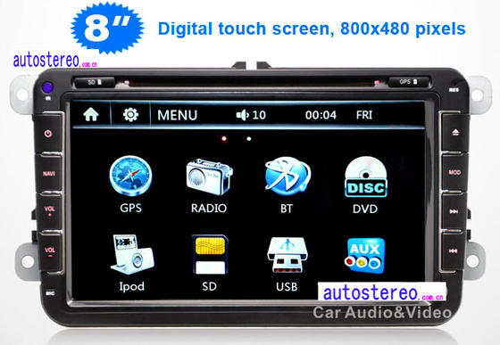 Estéreo del coche para el coche principal Sat estéreo Nav de AutoRadio de la unidad del DVD de Seat Leon Alhambra Altea Toledo GPS Satnav